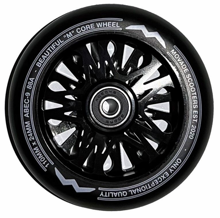 Movade "M"Core Wheels 110mm -  Black  - 2 Stück