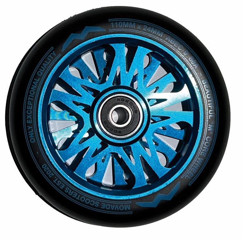 Movade "M"Core Wheels 110mm -  Aqua  - 2 Stück