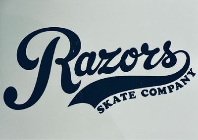 Razors Aufkleber Razors Aufkleber