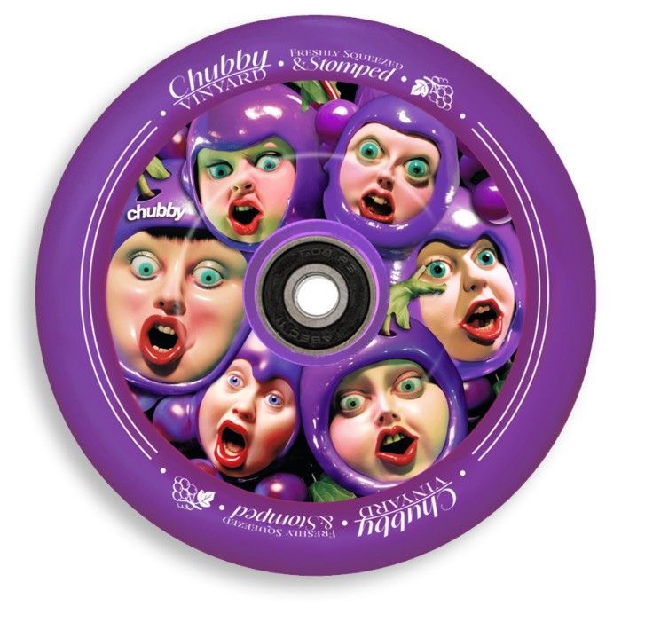 CHUBBY Wheels Melo - Grape Juice - 110mm - 2 Stück