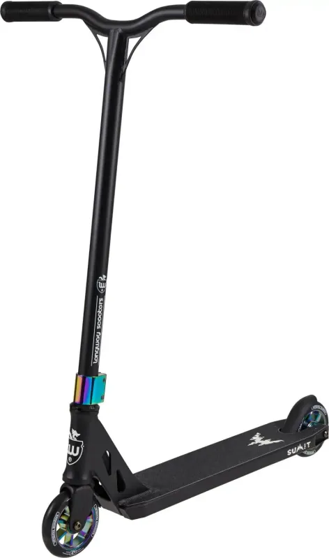 84cm - Longway Summit Stunt Scooter - schwarz/neo