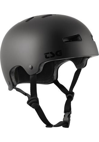 TSG Helm - Evolution Solid Colors -satin dark black-