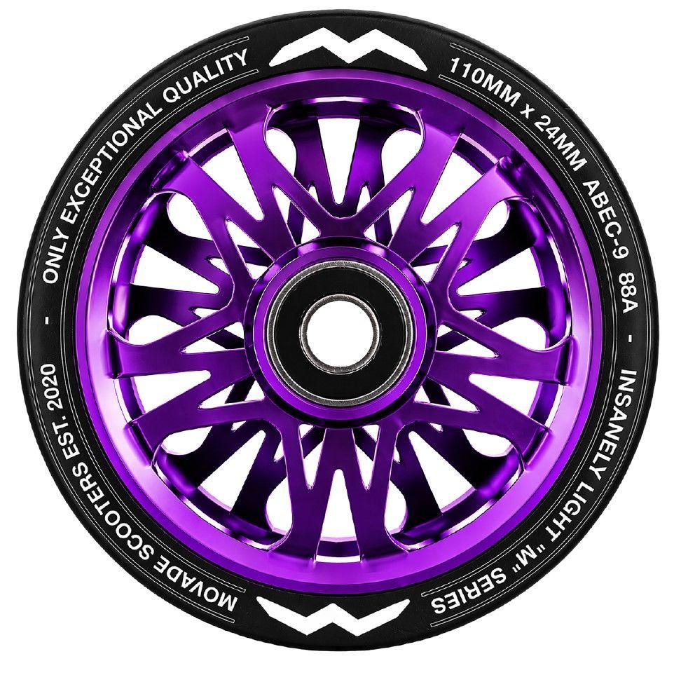 Movade "M"Core Wheels 110mm -  lila  - 2 Stück