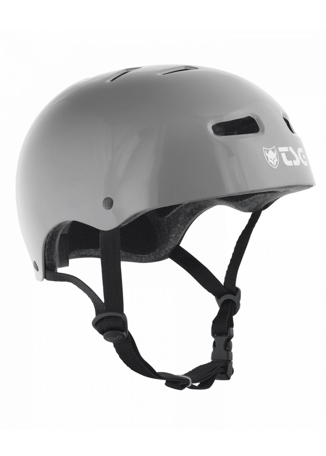 TSG Helm - Skate/BMX Solid Color - injected Grey - TSG Helm - Skate/BMX Solid Color - injected Grey -