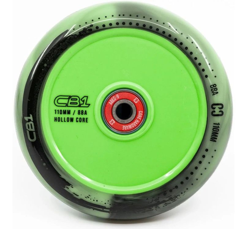 Core CB1 Hollow Stunt Scooter Rolle - 110mm - 2 Stück Core CB1 Hollow Stunt Scooter Rolle - 110mm - 2 Stück