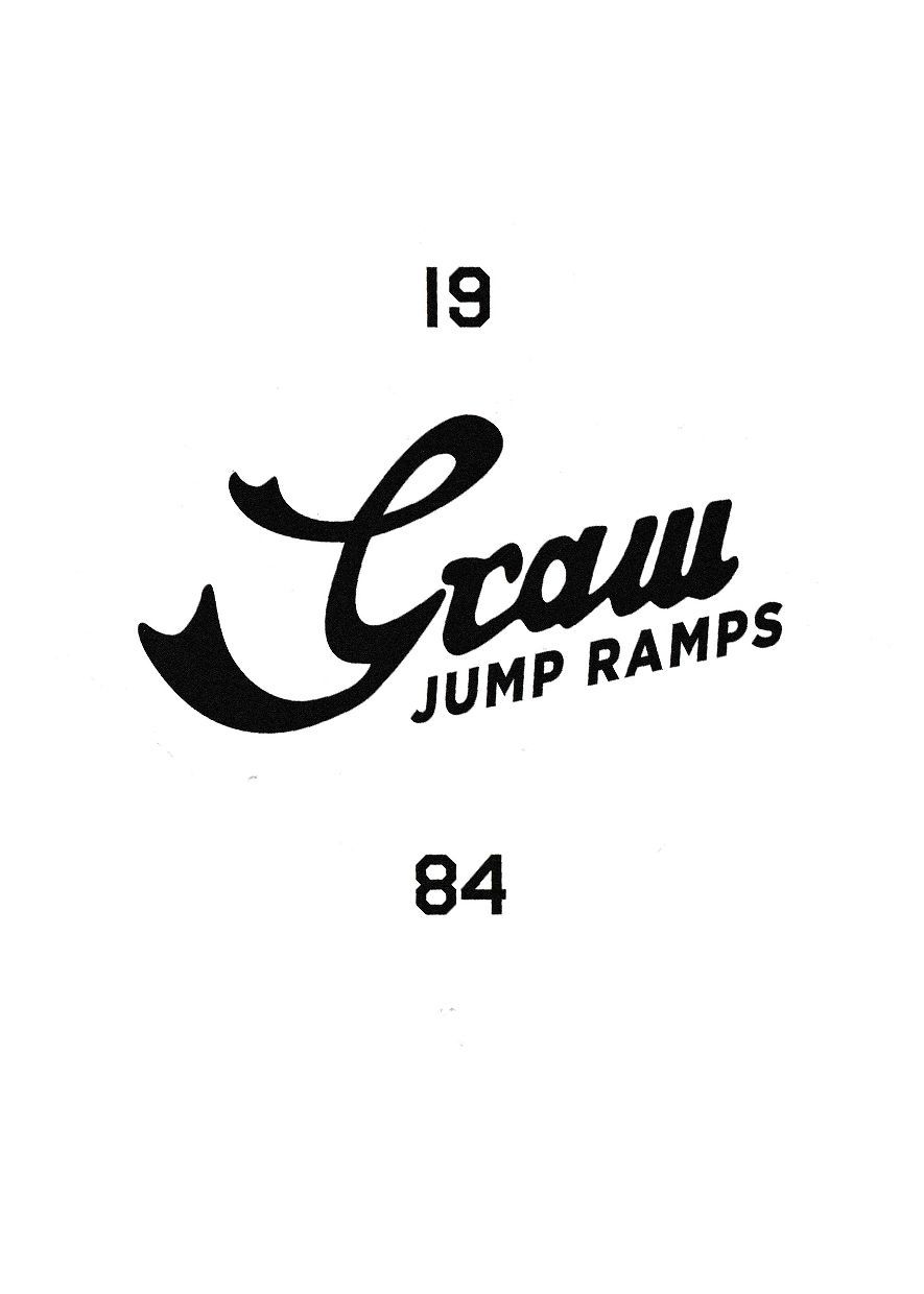 Graw - Jump Ramps - Aufkleber klein Graw - Jump Ramps - Aufkleber klein