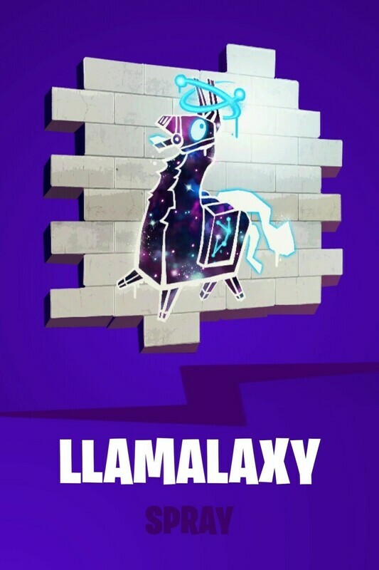 Galaxy Llama Spray + 1K VBucks