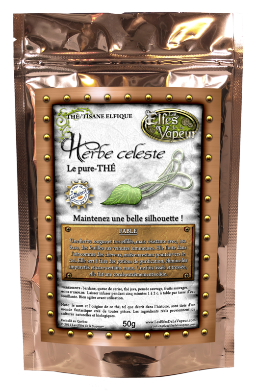 Herbe céleste: le pure-thé