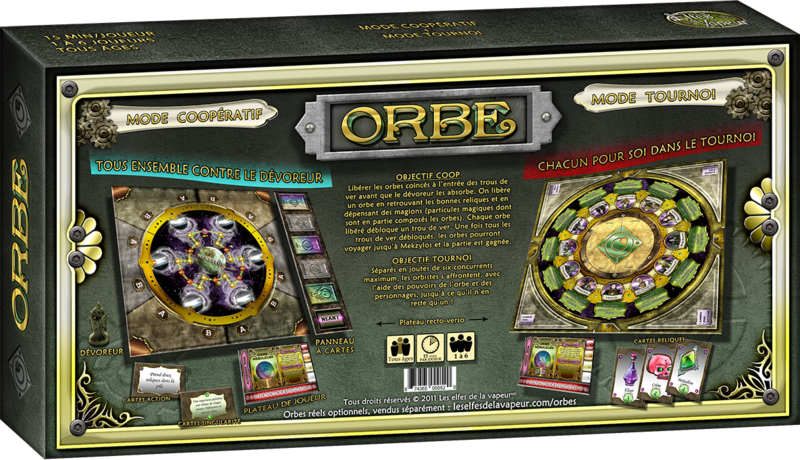Orbe, le jeu de société