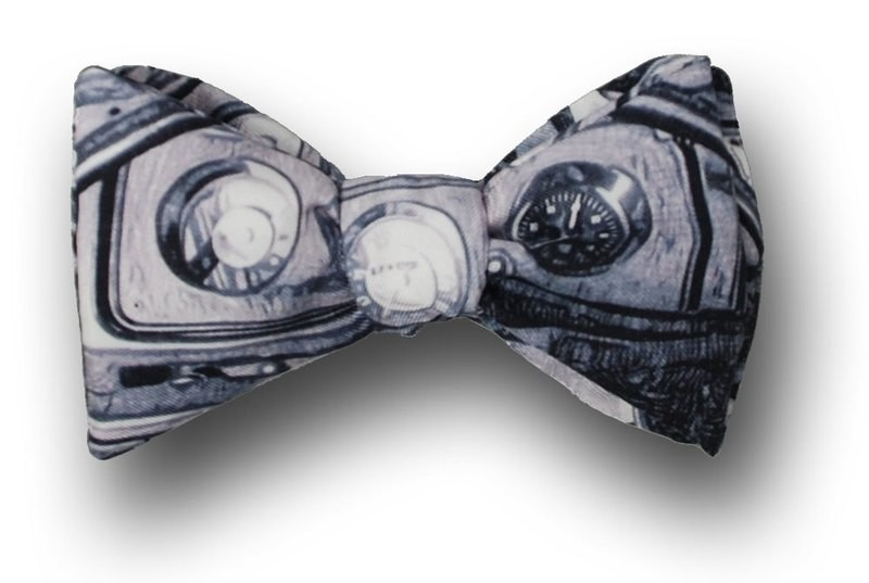 Hippy Surfer Bus/Camper Dashboard Silk Freestyle BowTie