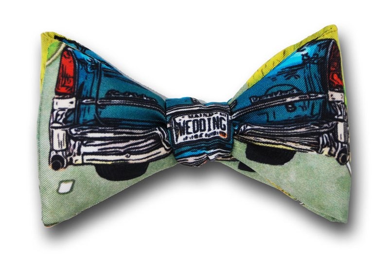 Studebaker President Bow Tie With Wedding Plates