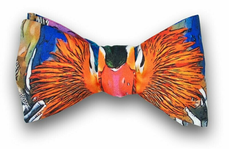 Mandarin Duck Men's Bow Tie