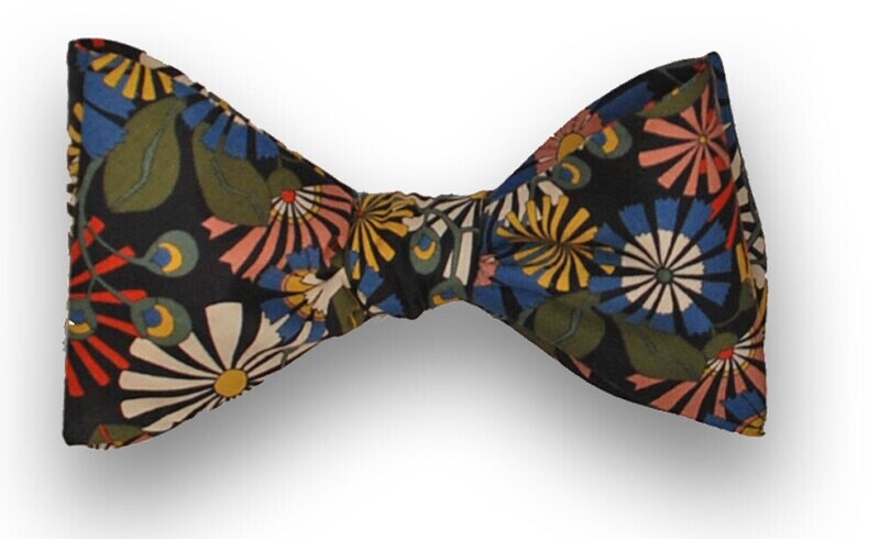 Men's Liberty London Cotton Bow Tie Fantasy Floral Bowtie