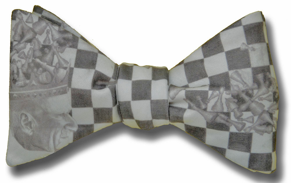 Chess King Bow Tie