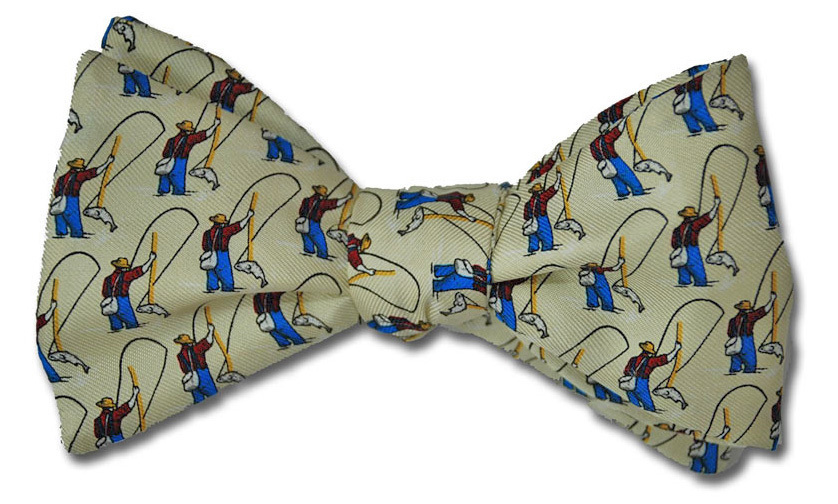 Fly Fisherman Bow Tie