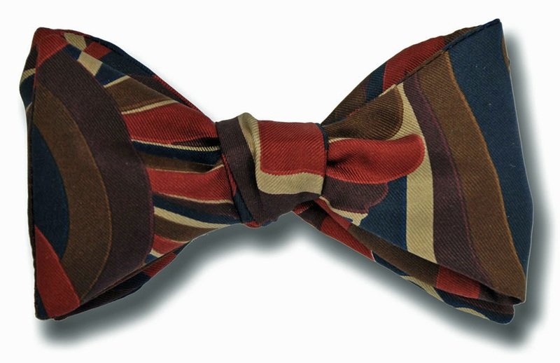 Contemporary Flare Silk Bow Tie