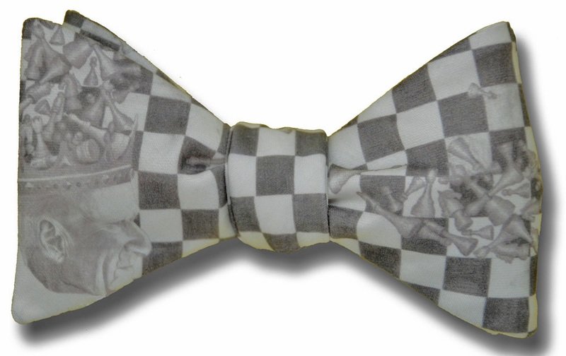 Chess King Bow Tie