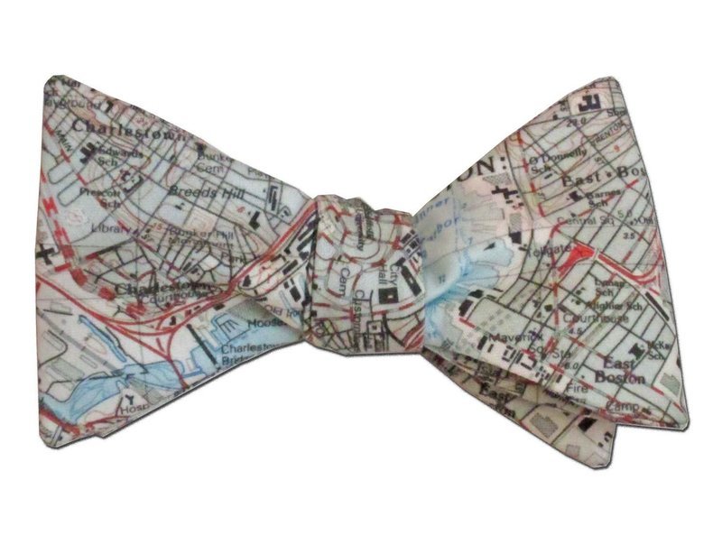 Boston, Mass MA Bow Tie