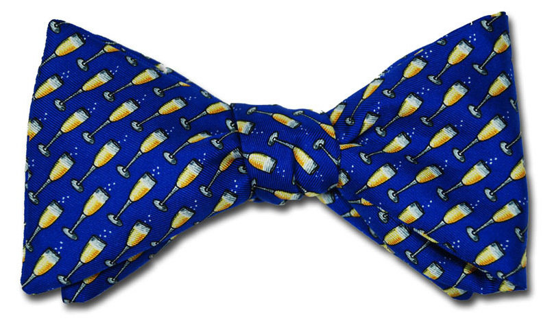 Champagne Toast Bow Tie