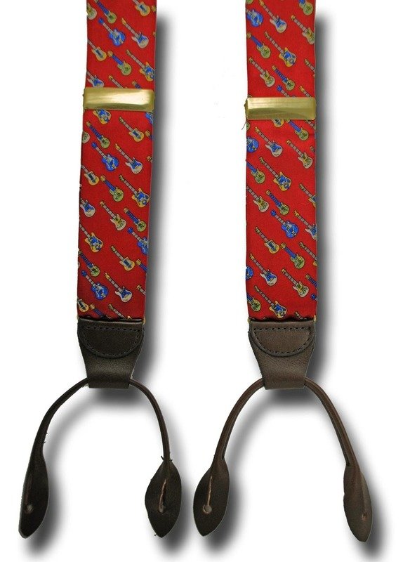 Men&#39;s Suspenders Electric Guitars Braces