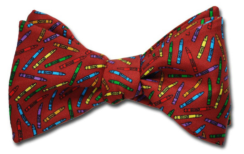 Crayons Bow Tie