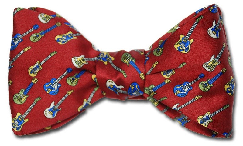 Electric Guitars Bow Tie