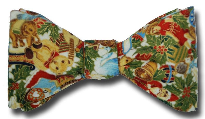 Christmas Ornaments Bow Tie