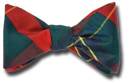 Tartan Plaid Bow Tie