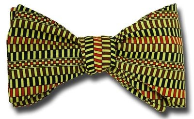 Exotic Check Bow Tie