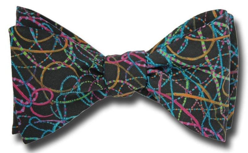 Liberty of London Curly Whirly Celebration Bow Tie