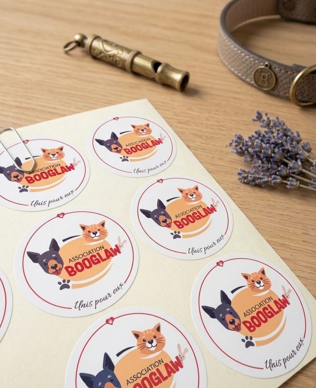 Sticker BOOGLAW - " Unis pour eux "