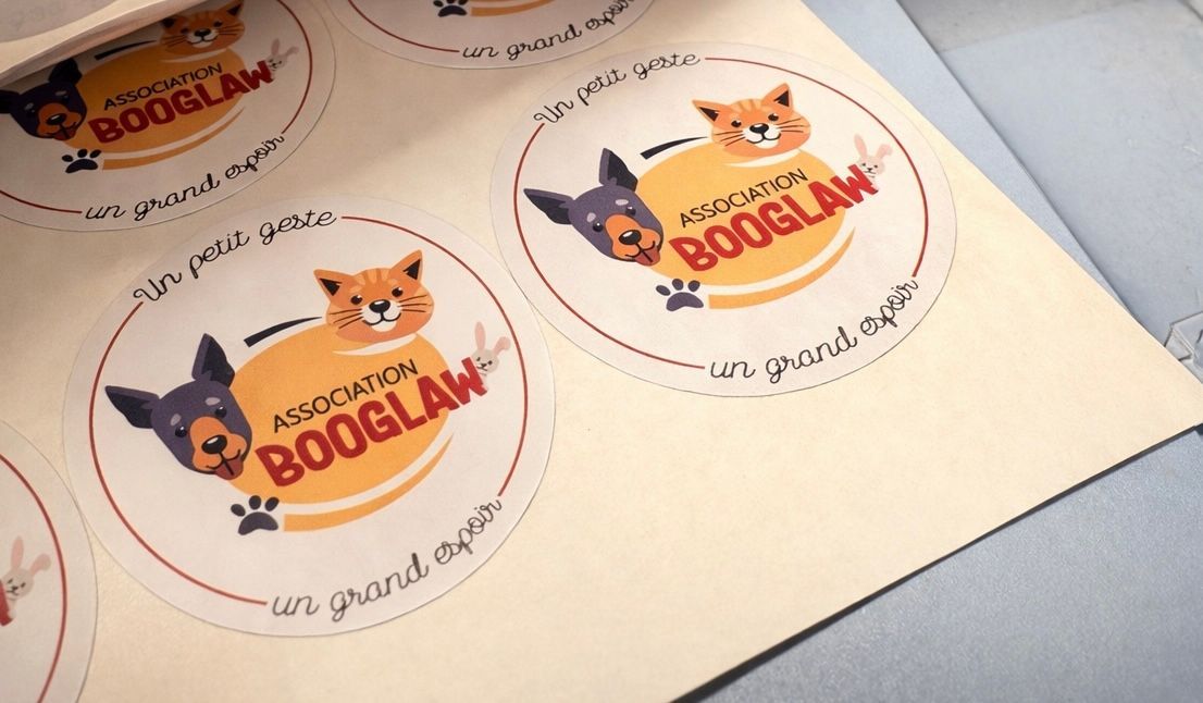 Sticker BOOGLAW - Sticker BOOGLAW - " Un petit geste, un grand espoir "