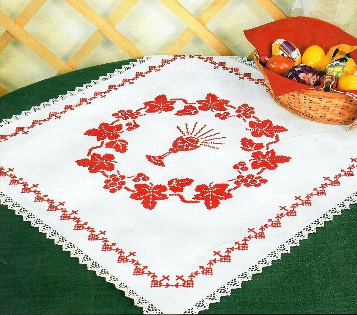 Weihkorbdecke "Rebe"