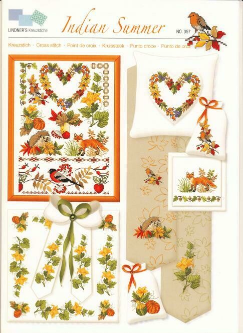 Stickvorlage "Indian Summer"