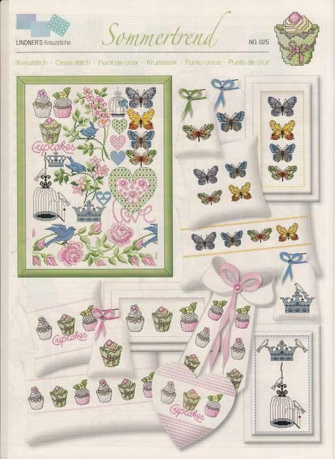 Stickvorlage "Sommertrend"
