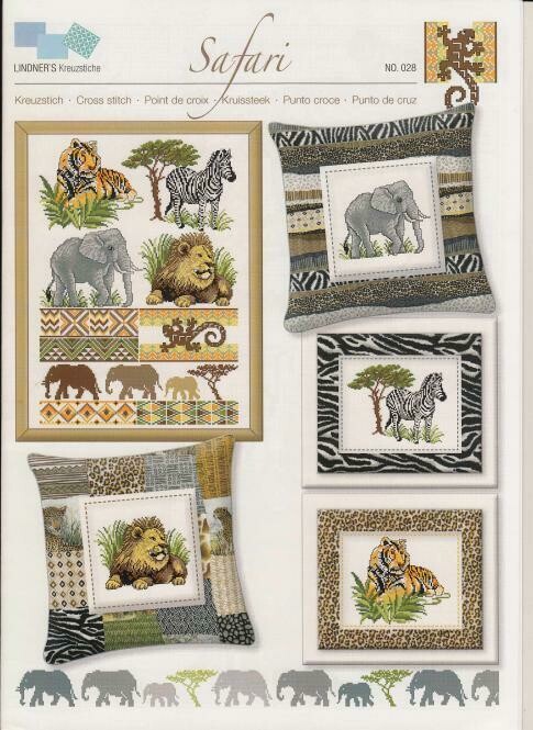 Stickvorlage "Safari"