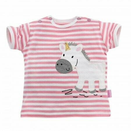 T-Shirt halbarm geringelt ´Unicorn´