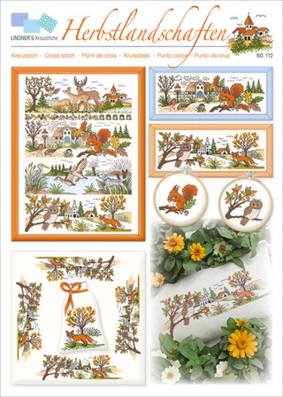 Stickvorlage "Herbstlandschaften"