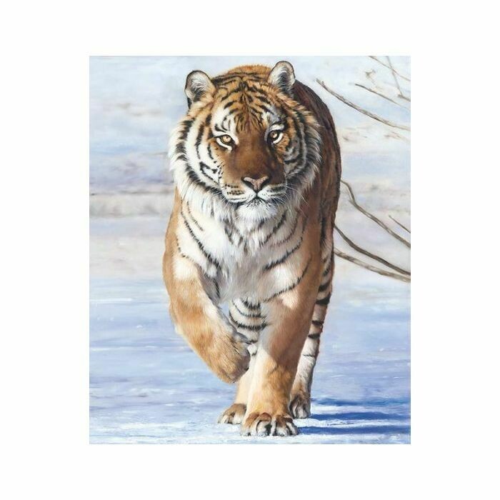 Panel "Tiger im Schnee"