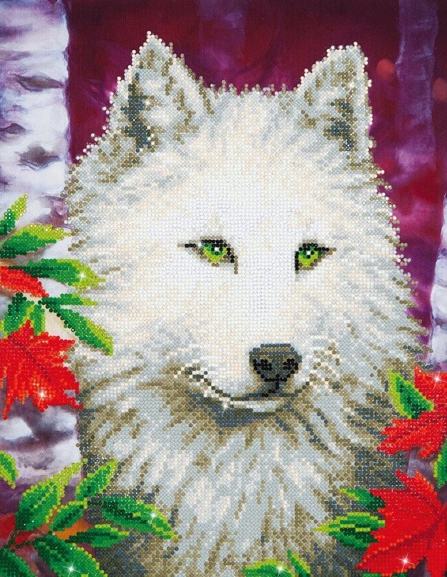 Diamond Dotz "White Wolf"