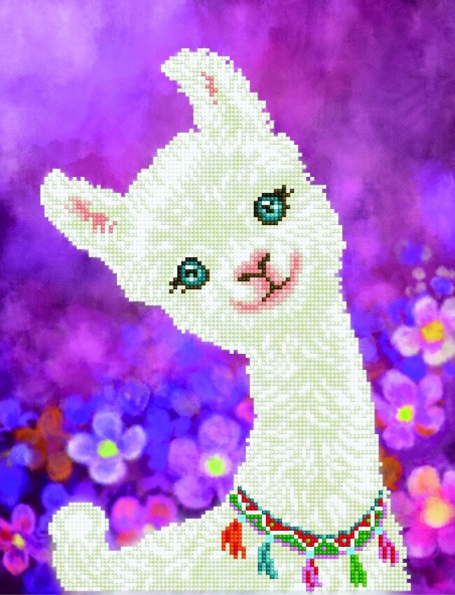 Diamond Dotz "Lulu Llama"