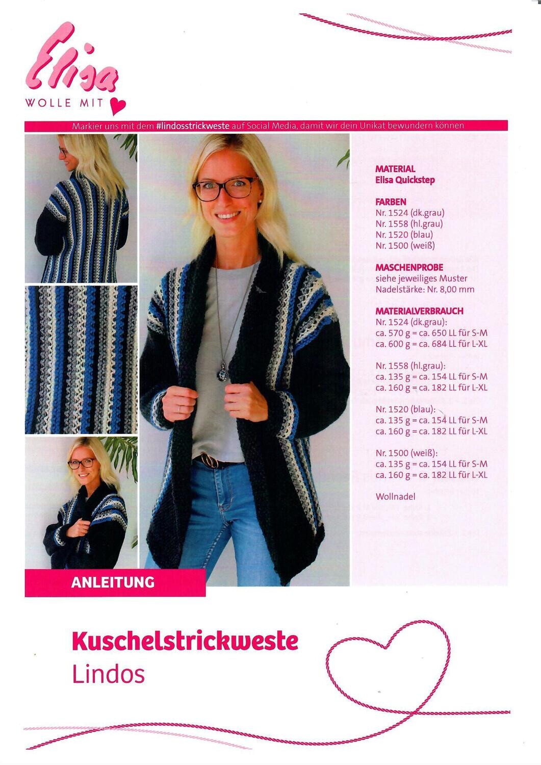 Kuschelstrickweste "Lindos"