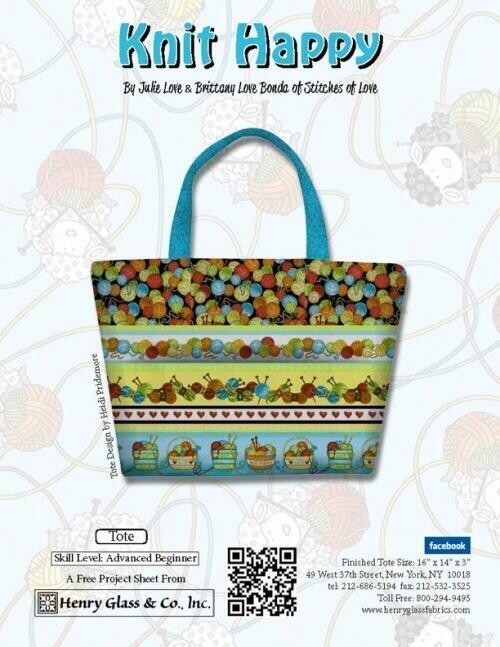 Knit Happy Tote