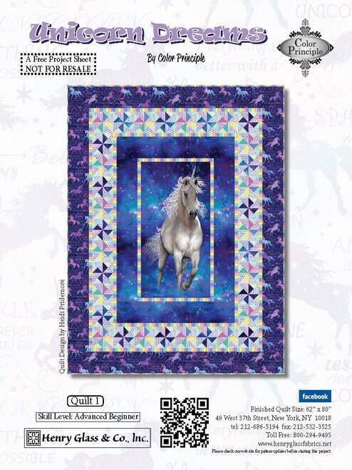 Unicorn Dreams Quilt 1