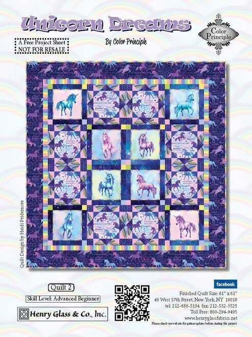 Unicorn Dreams Quilt 2