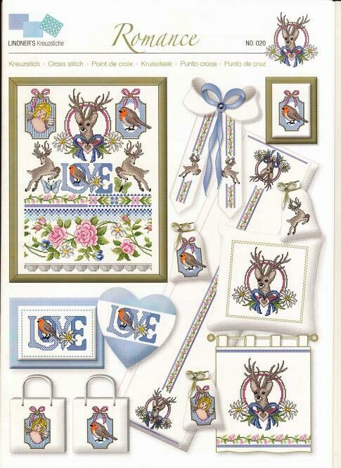 Stickvorlage Stickvorlage "Romance"