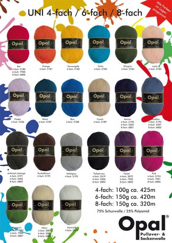 Opal Sockenwolle