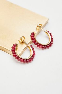 PENDIENTE GARNET
