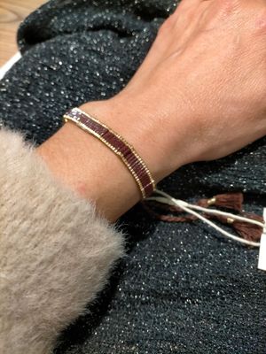 PULSERA MOSAICO CAFE