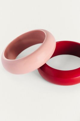 BRAZALETE TWIGGY ROSA Y CEREZA